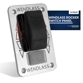 12V Windlass Rocker Switch Panel, SPDT 3-Terminal – Five Oceans | Canadian Marine & Outdoor Equipment
