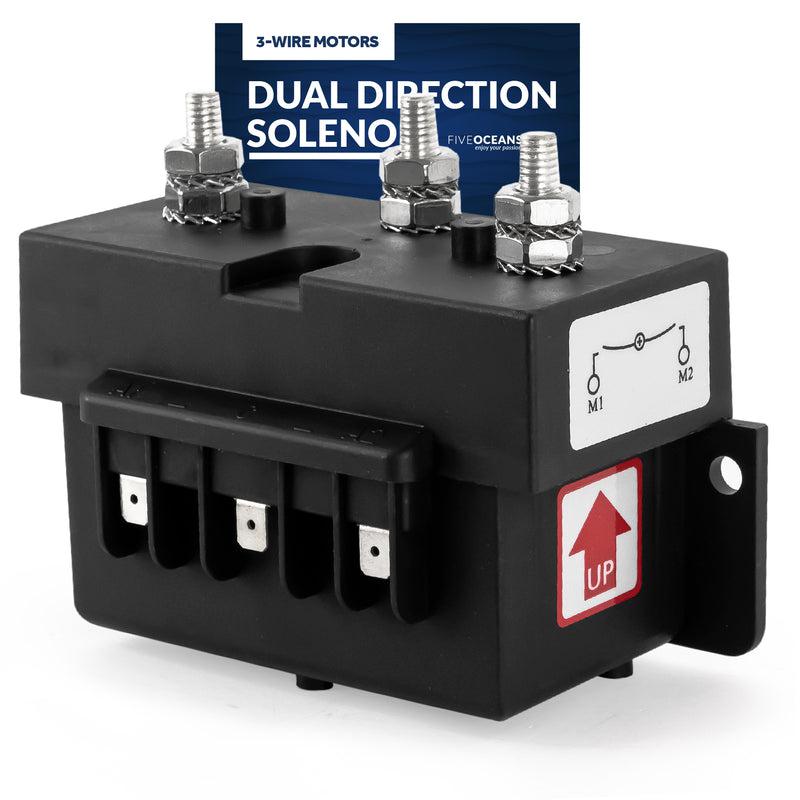 SPJIUQI 12V 6000W Dual Direction Anchor Windlass Solenoid For Marine Boat – 500A Reversing Contactor 3 thumbnail image