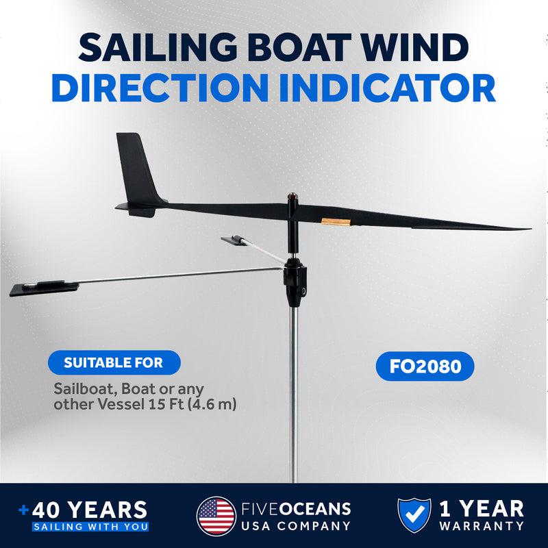 Wind Indicator with Sensitive Ball Bearing, 14-1/2 inches - 0