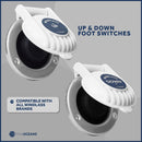 Covered Windlass Deck Foot Switches, Up/Down, 12V-24V | Five Oceans | Canadian Marine & Outdoor Equipment