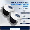 Covered Windlass Deck Foot Switches, Up/Down, 12V-24V | Five Oceans | Canadian Marine & Outdoor Equipment