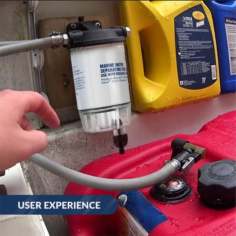 Fuel Water Separator Filter for Mercury 35-809097 RacorS3213 Universal | Canadian Marine & Outdoor Equipment