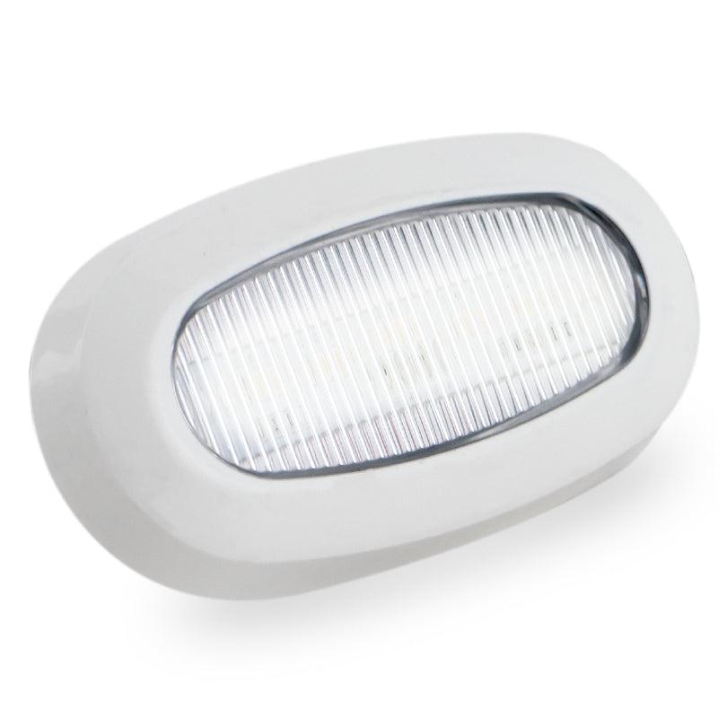 SET of 4 - LED Courtesy Accent Light, White Oblong, Cool White - Five Oceans-Canadian Marine &amp; Outdoor Equipment