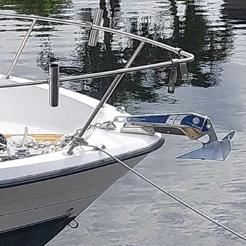 35lb (16kg) Galvanized Delta-Style Anchor - Five Oceans | Canadian Marine & Outdoor Equipment