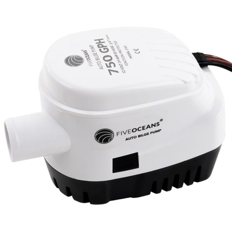 Automatic Submersible Bilge Pump w/ Float Switch 750GPH, 12V-Canadian Marine &amp; Outdoor Equipment