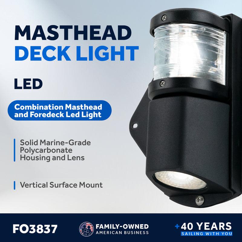 LED Combination Masthead Deck Spreader Light - 0