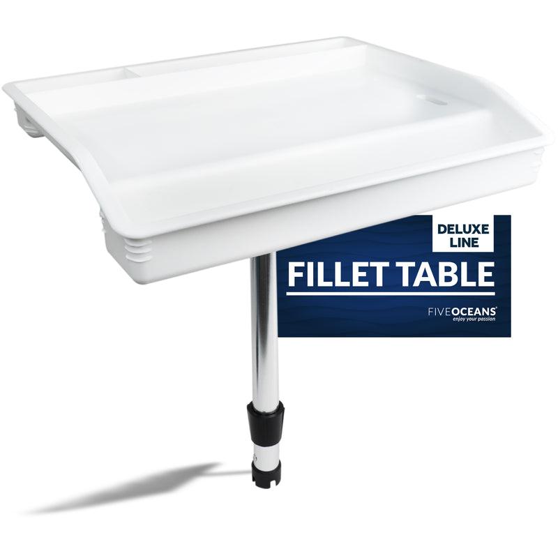 Marine Fillet & Bait Cutting Board – 17 7/8" Rod Holder Mount Table | Canadian Marine & Outdoor Equipment