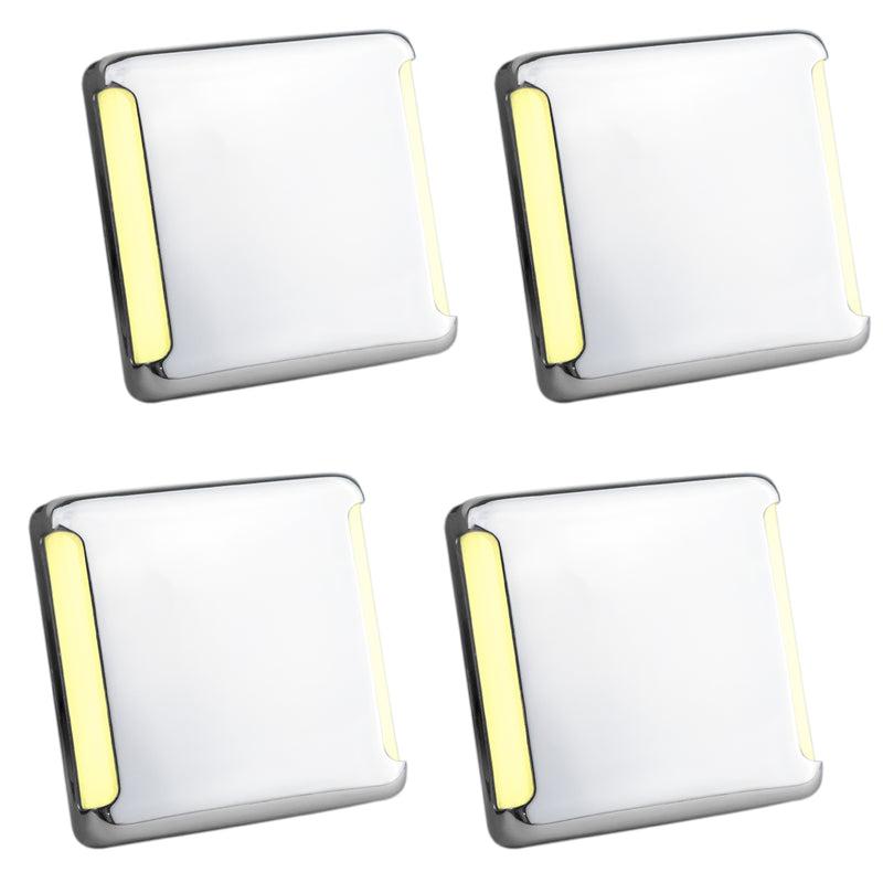 LED Courtesy Companion Way Light, Square, Warm White, 4-Pack - FIVE OCEANS-Canadian Marine &amp; Outdoor Equipment