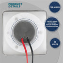 LED Square Courtesy Light, Warm White (4-Pack) - Five Oceans | Canadian Marine & Outdoor Equipment