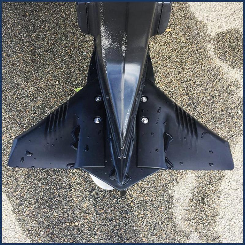 Hydrofoil for Outboards Up to 50HP, Hydro-Stabilizer Fins, Black-Canadian Marine &amp; Outdoor Equipment