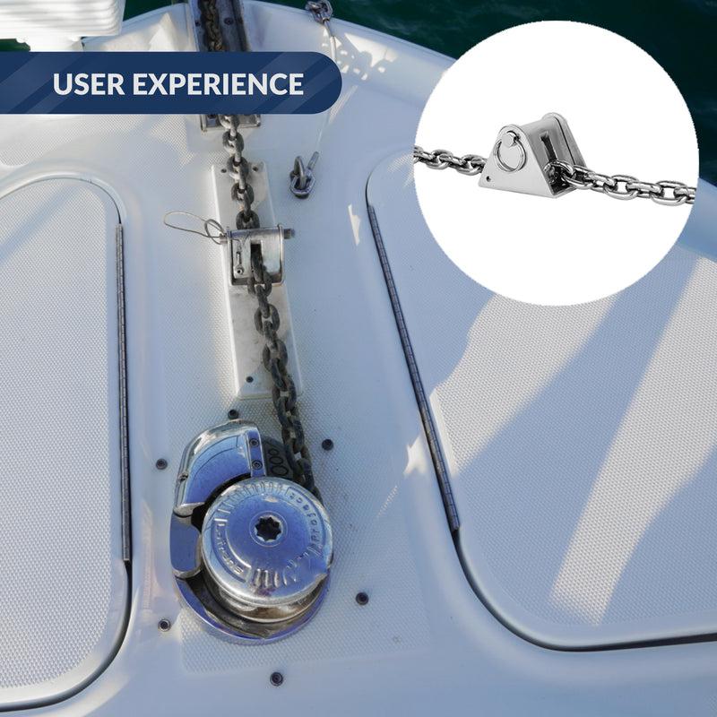 3/16" Stainless Steel Anchor Chain Stopper - Five Oceans | Canadian Marine & Outdoor Equipment