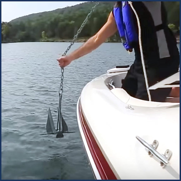 Danforth Anchor Series - 8lb Hot Dipped Steel with Slip-Ring Shank | Canadian Marine & Outdoor Equipment