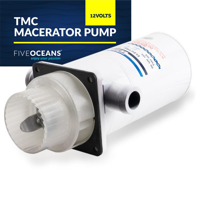 TMC Replacement Marine Macerator Pump for Electric Toilet for Boat and RV