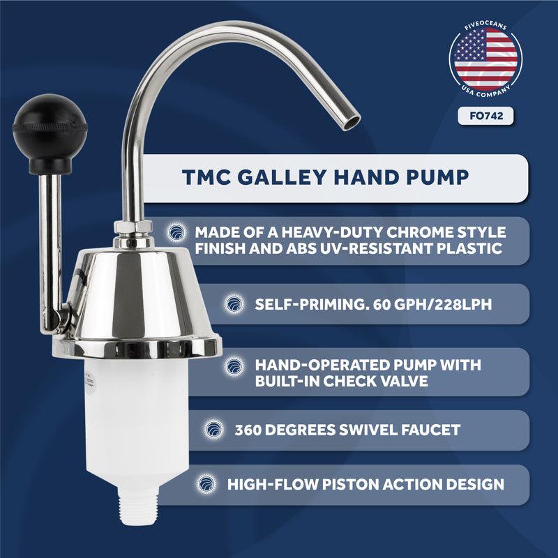 TMC Self Priming Water Galley Rocket Hand Pump Faucet-2