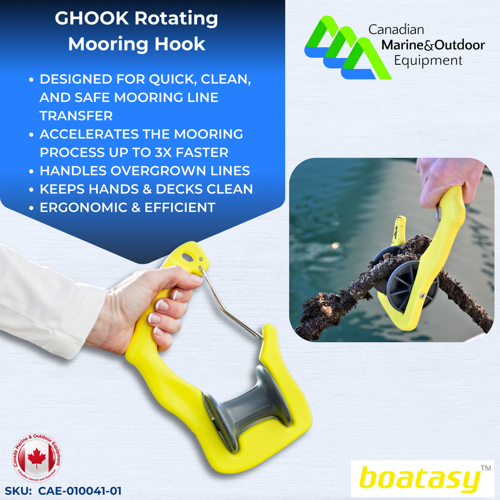 GHOOK Rotating Mooring Hook - FREE SHIPPING