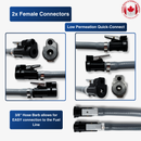 3/8" Mercury & Yamaha Reinforced Fuel Line with Primer Bulb Assembly | Canadian Marine & Outdoor Equipment