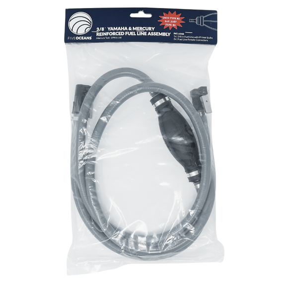 3/8" Mercury & Yamaha Reinforced Fuel Line with Primer Bulb Assembly | Canadian Marine & Outdoor Equipment
