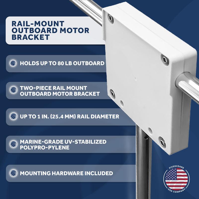 Rail-Mount Outboard Motor Bracket-Canadian Marine &amp; Outdoor Equipment