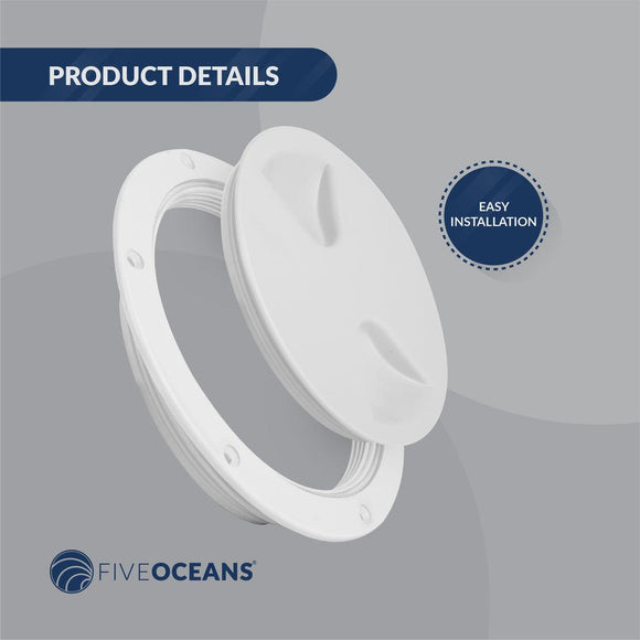 4" Weather tight Deck Inspection Access Plate for Boats & RVs  | Canadian Marine & Outdoor Equipment