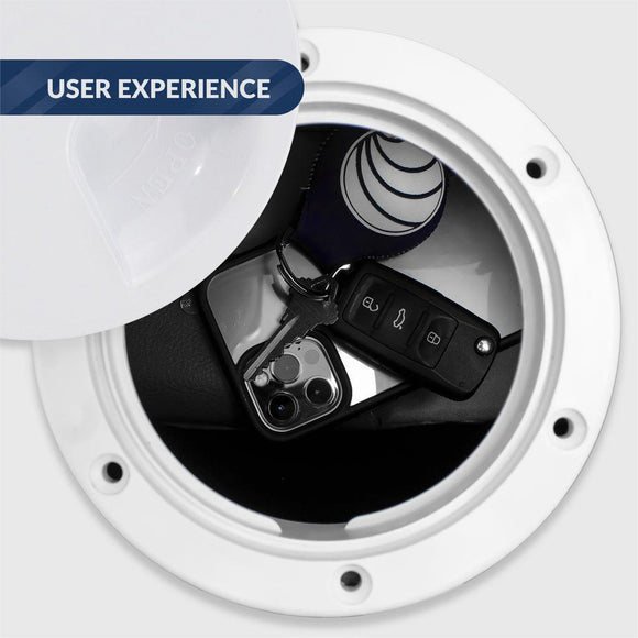 4" Weather tight Deck Inspection Access Plate for Boats & RVs  | Canadian Marine & Outdoor Equipment