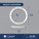 4" Weather tight Deck Inspection Access Plate for Boats & RVs  | Canadian Marine & Outdoor Equipment