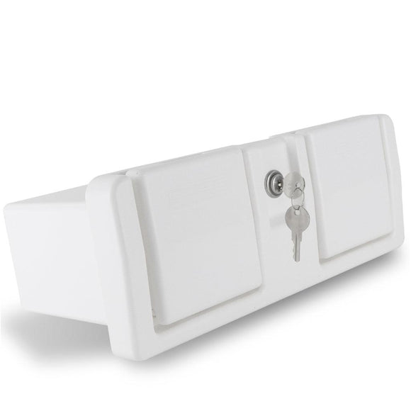 Locking Boat Glove Box with Drink Holder | Five Oceans | Canadian Marine & Outdoor Equipment