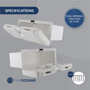 Locking Boat Glove Box with Drink Holder | Five Oceans | Canadian Marine & Outdoor Equipment