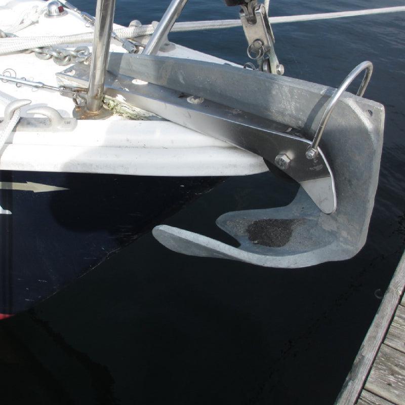 Claw / Bruce Type Boat Anchor | Hot Dipped Galvanized Steel | 22lbs - Five Oceans (BC 341)-Canadian Marine &amp; Outdoor Equipment