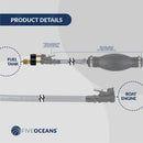 1/4" NPT Male Fuel Line Connector, 2-Prong – OMC/Johnson/Evinrude | Canadian Marine & Outdoor Equipment