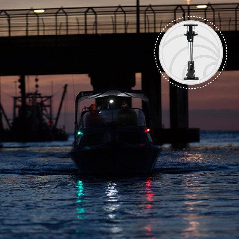 LED Anchor Navigation Light, 10.5" Fixed Mount, 2NM - Five Oceans-Canadian Marine &amp; Outdoor Equipment