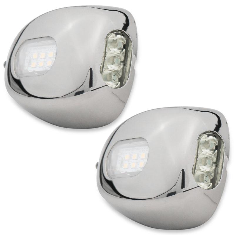 LED Front and Side Light for Docking, 2-Pack - Five Oceans-Canadian Marine &amp; Outdoor Equipment