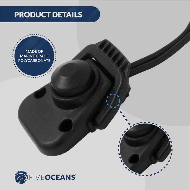Trolling Motor Foot Control Switch, 12-24V DC - Five Oceans-Canadian Marine &amp; Outdoor Equipment