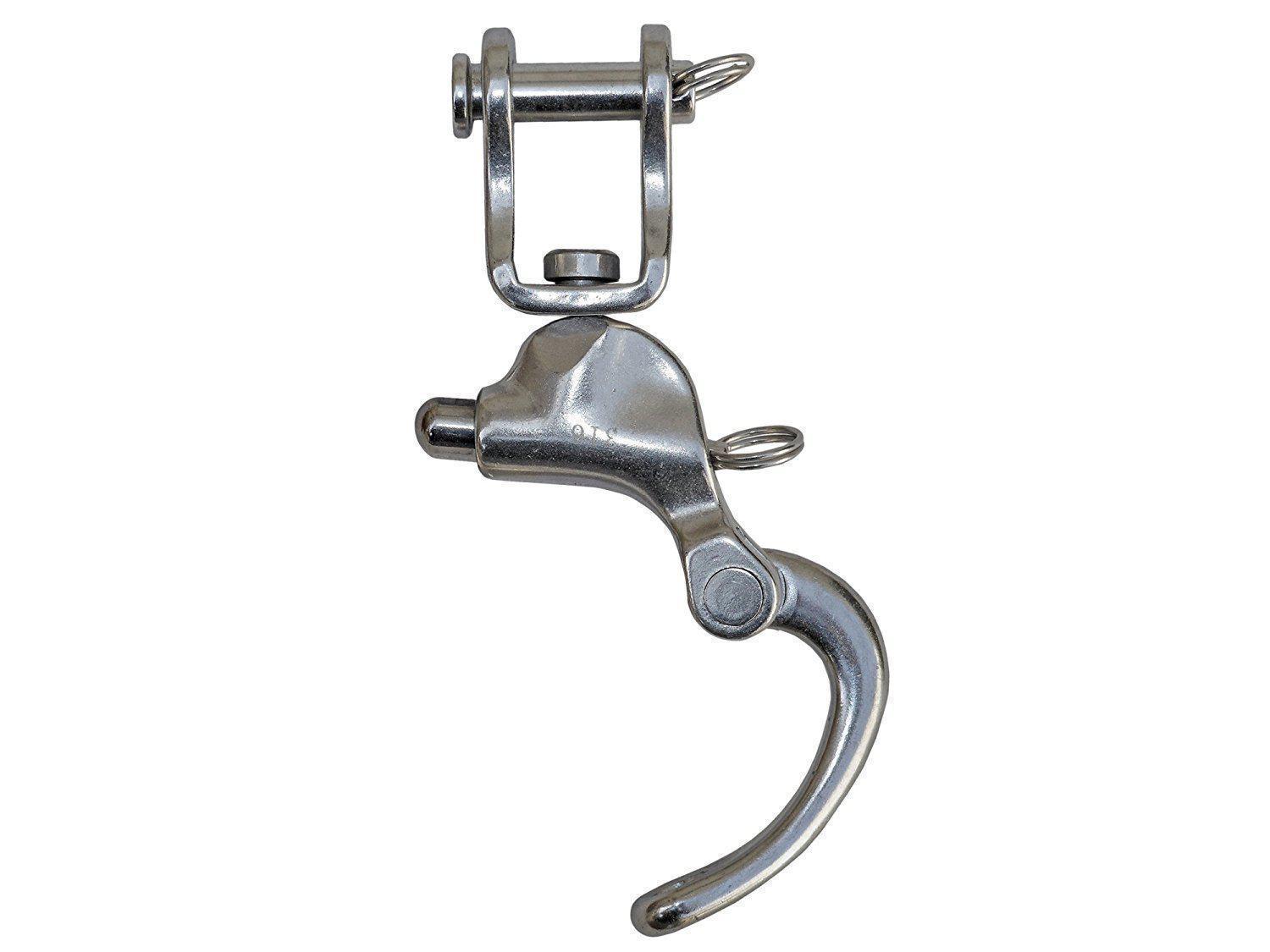 5" Jaw Swivel Snap Tack Shackle for Sailboat - Stainless Steel  | Canadian Marine & Outdoor Equipment