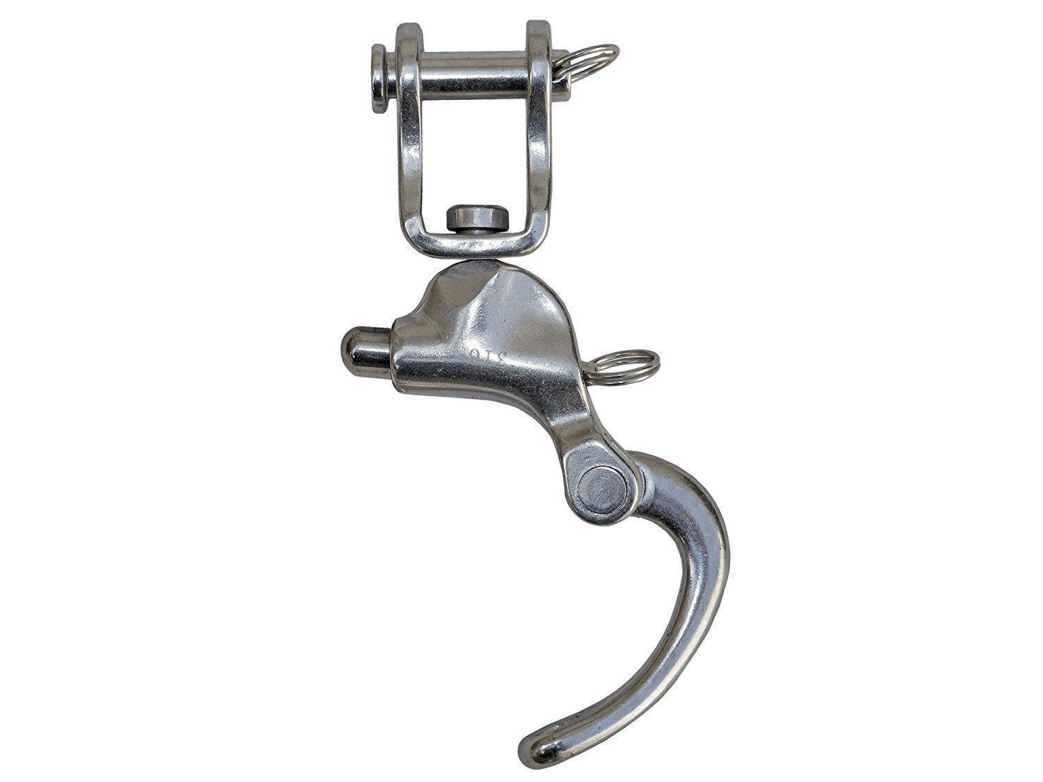 5" Jaw Swivel Snap Tack Shackle for Sailboat - Stainless Steel - Five Oceans-Canadian Marine &amp; Outdoor Equipment