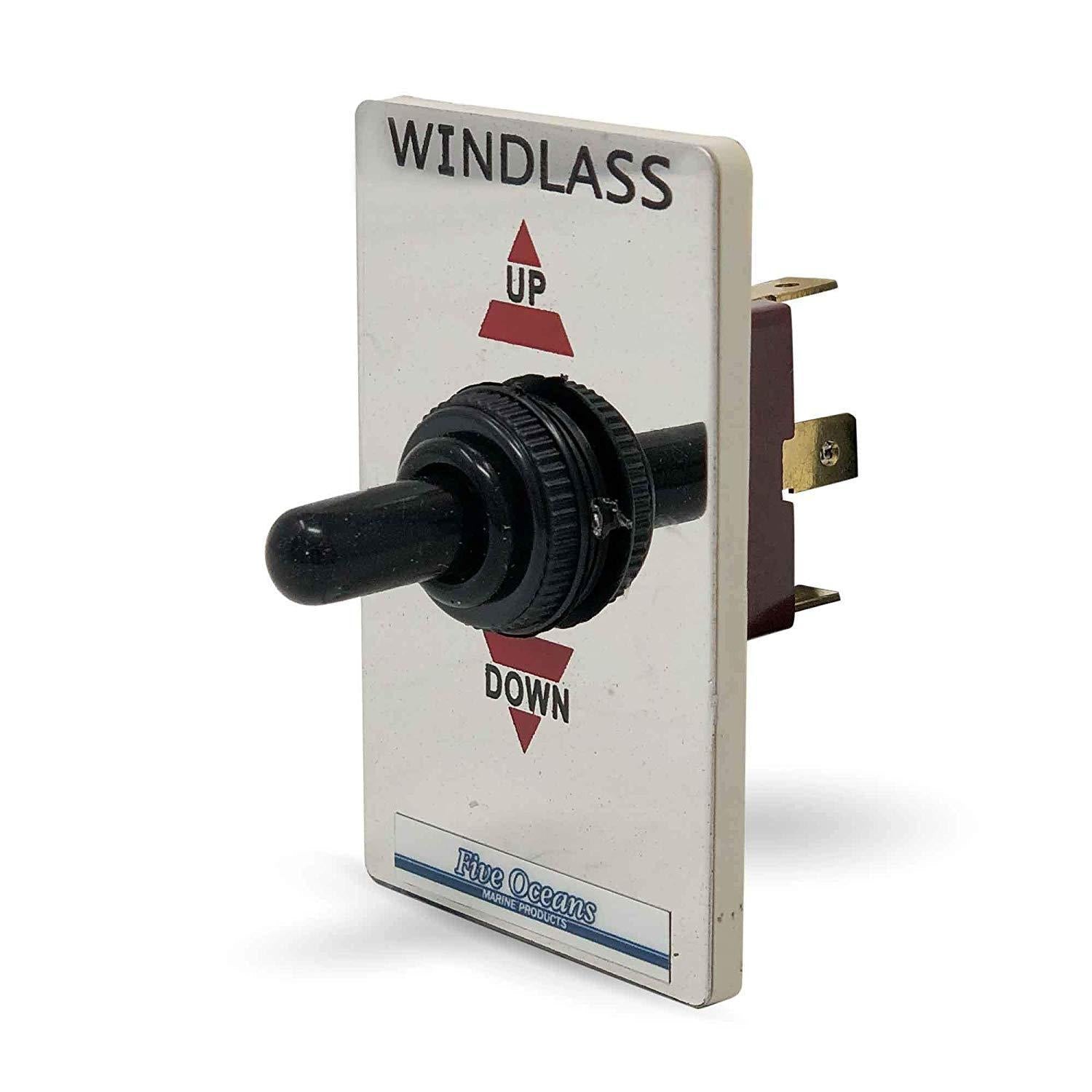 Anchor Windlass Up/Down Toggle Switch Panel, 12V-Canadian Marine &amp; Outdoor Equipment