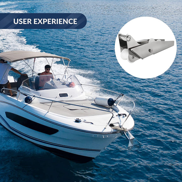 Five Oceans Self-launching Anchor Bow Roller 13-1/8 in. AISI316 Stainless Steel FO-73 | Canadian Marine & Outdoor Equipment