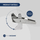 Five Oceans Self-launching Anchor Bow Roller 13-1/8 in. AISI316 Stainless Steel FO-73 | Canadian Marine & Outdoor Equipment