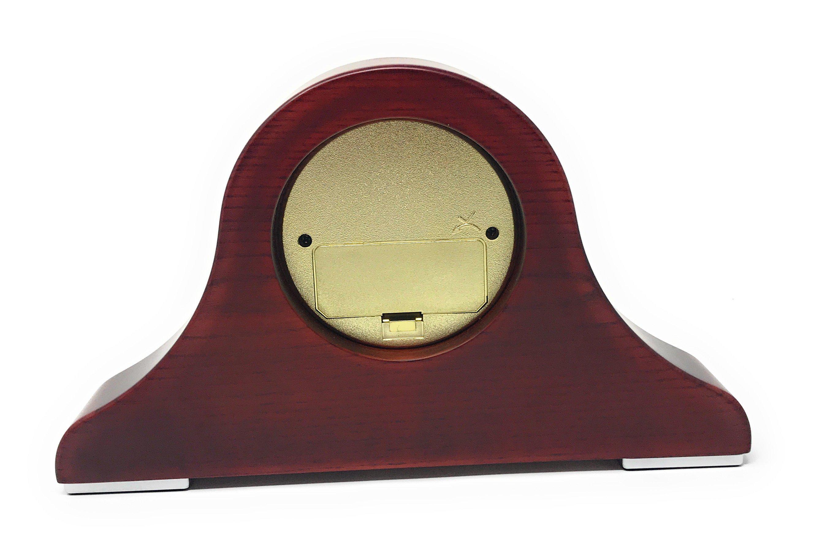 Golden Porthole Desk Quartz Clock - Five Oceans-Canadian Marine &amp; Outdoor Equipment