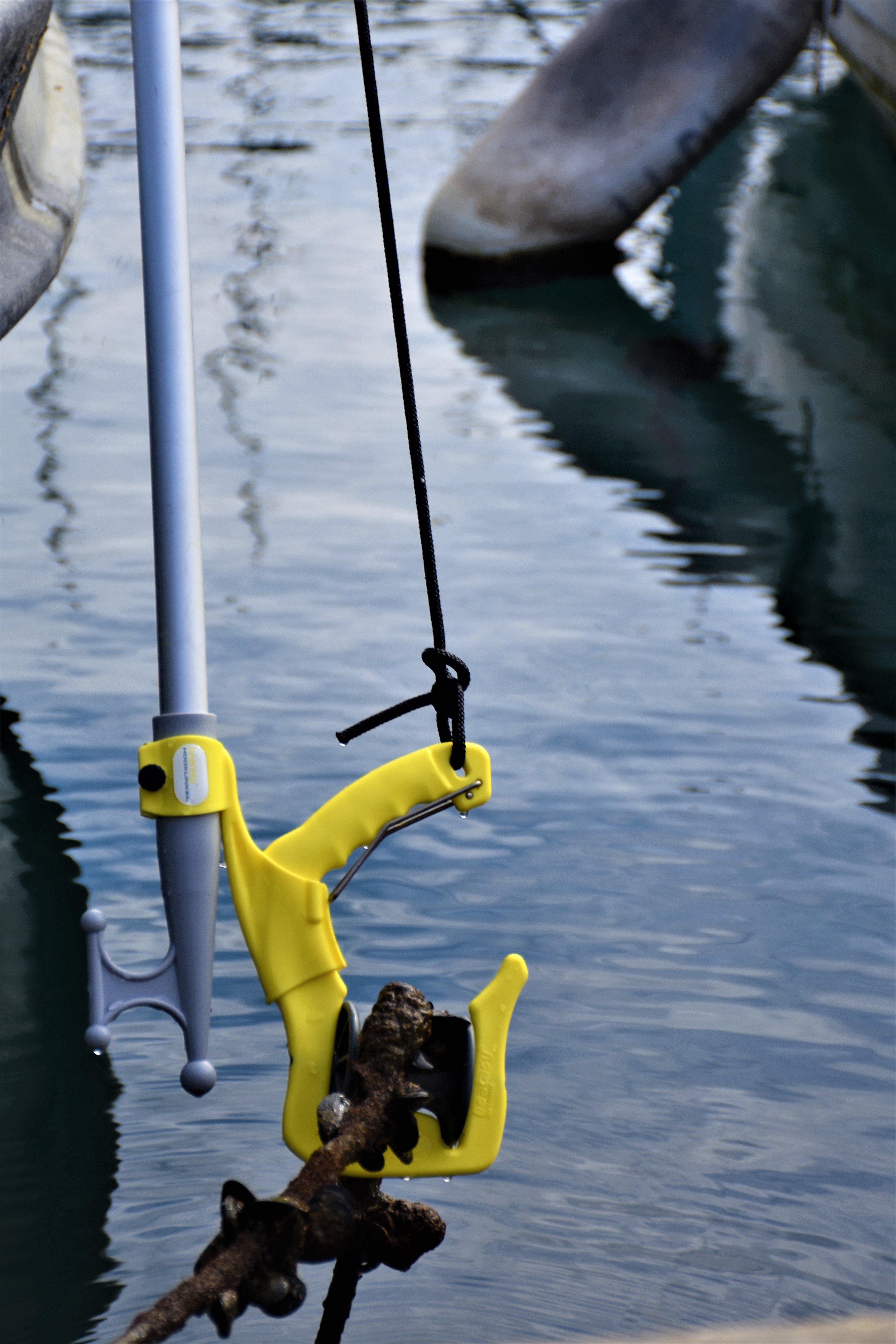 HOOKLINKER European Made All-in-One Multipurpose Mooring Hook-Canadian Marine &amp; Outdoor Equipment
