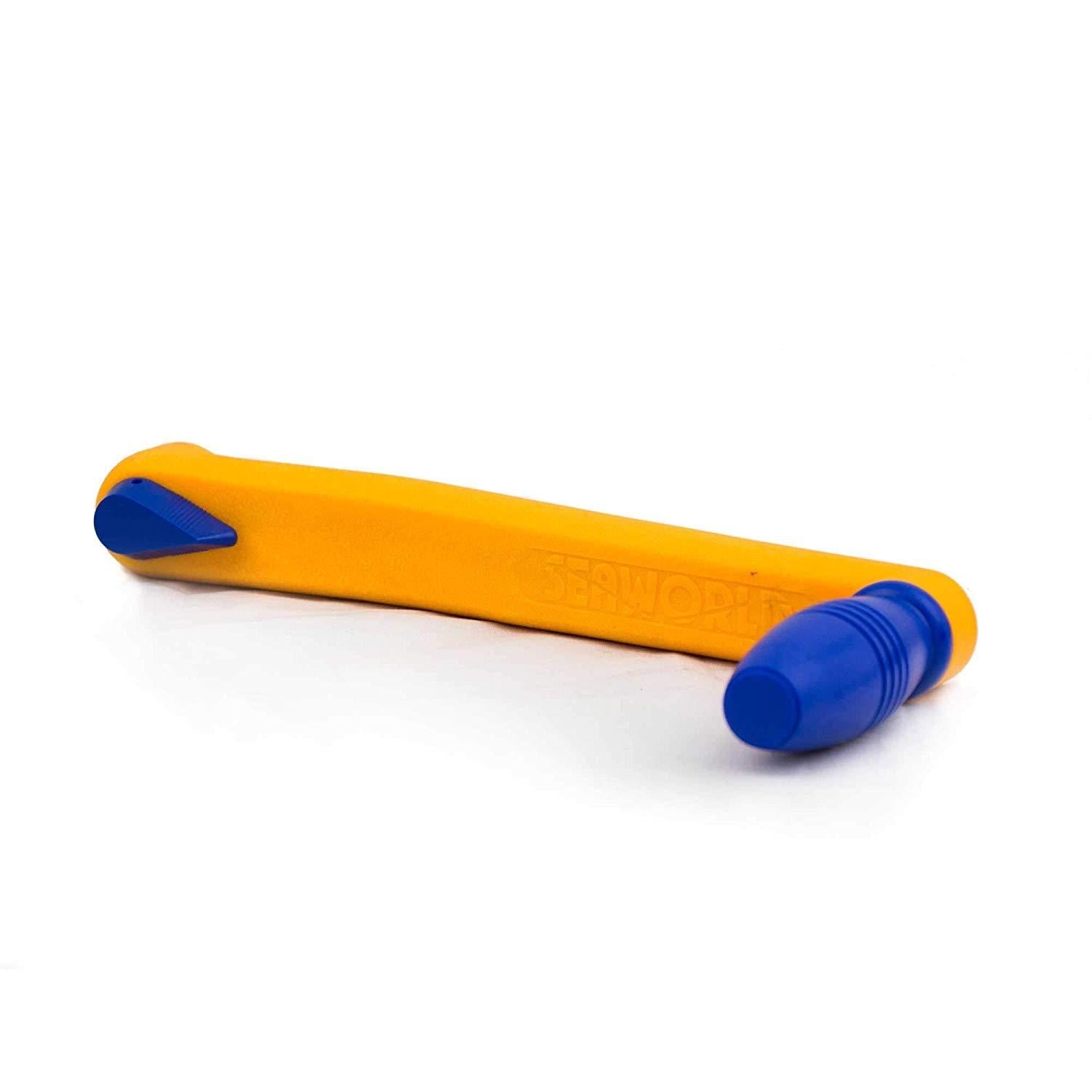 Handle, 10 inches (254 mm), Fiberglass Reinforced Plastic, Ball Bearing Grip Handle, Orange and Blue-Canadian Marine &amp; Outdoor Equipment