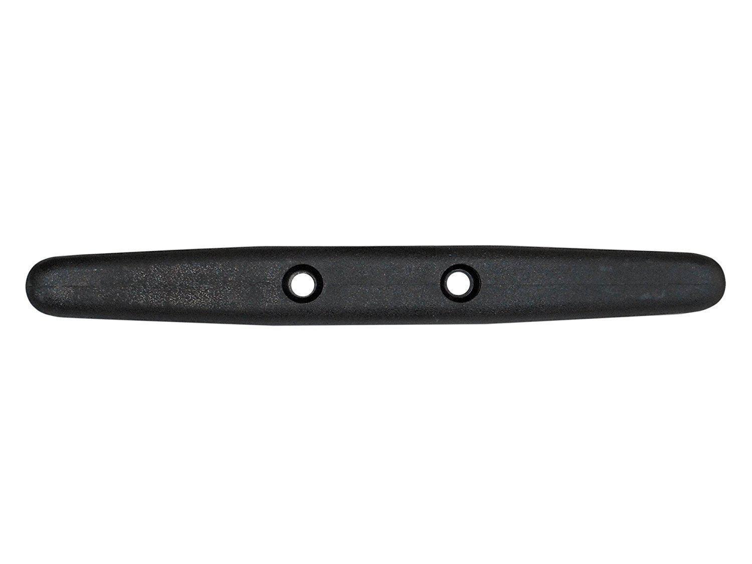 Hollow Black Nylon Open Base Cleat, 6-1/2" for Boats and docks - Five Oceans | Canadian Marine & Outdoor Equipment