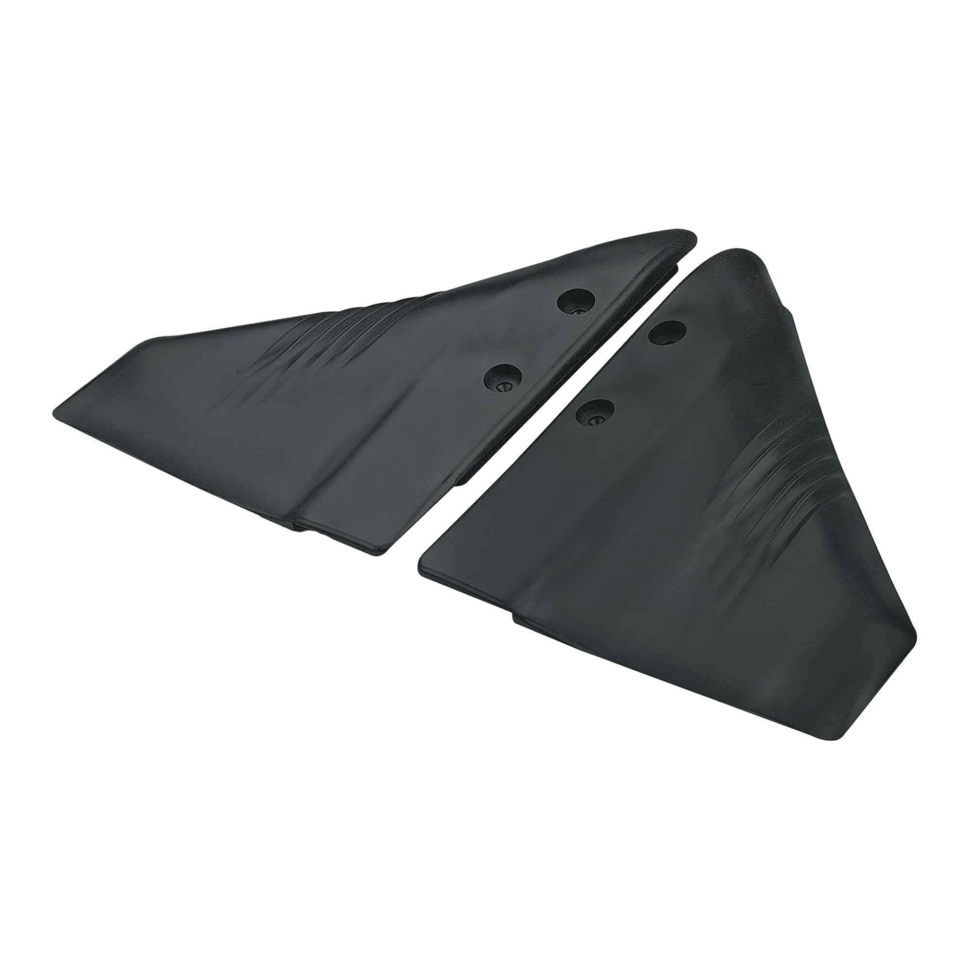 Hydro-Stabilizer Stingray Style Hydrofoil, For Outboards from 50 HP to 200 HP, Durable UV-Resistant Molded Black ABS Plastic, Compatible-Canadian Marine &amp; Outdoor Equipment