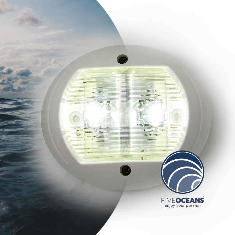 LED Navigation Stern Light 12 Volts - Five Oceans-Canadian Marine &amp; Outdoor Equipment