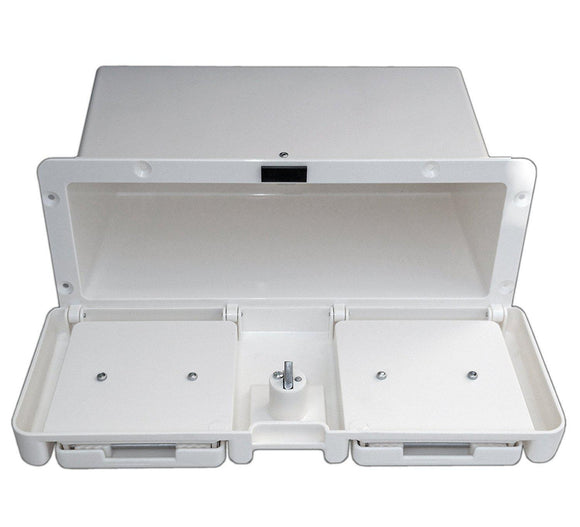 Locking Boat Glove Box with Drink Holder | Five Oceans | Canadian Marine & Outdoor Equipment
