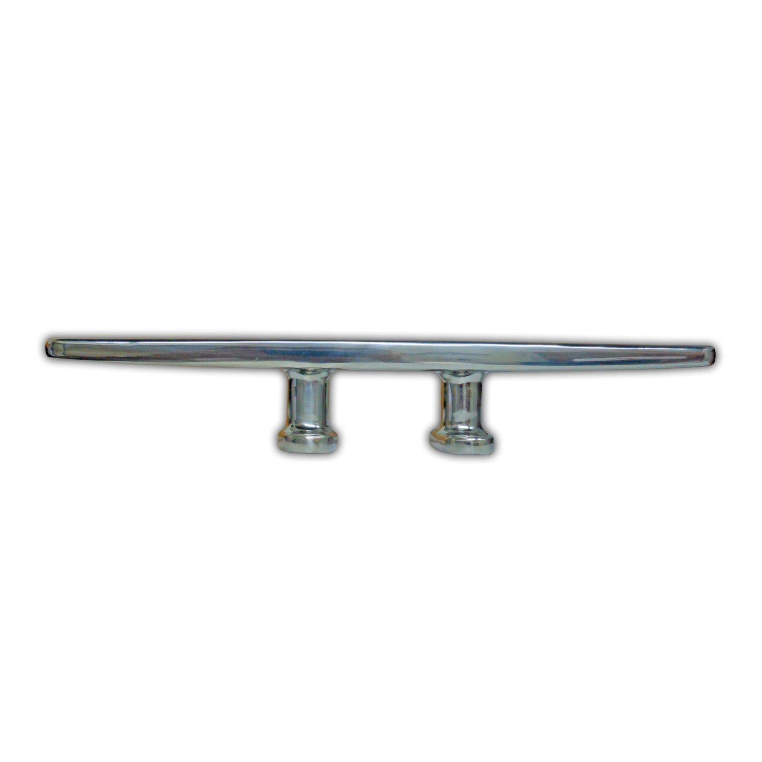 Low Silhouette 8" Open Base Stainless Steel Cleat-Canadian Marine &amp; Outdoor Equipment