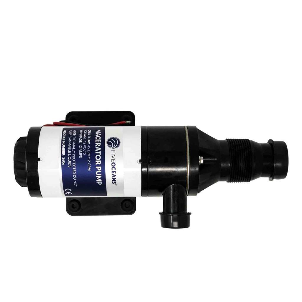 Marine Macerator Pump System, 12V-Canadian Marine &amp; Outdoor Equipment
