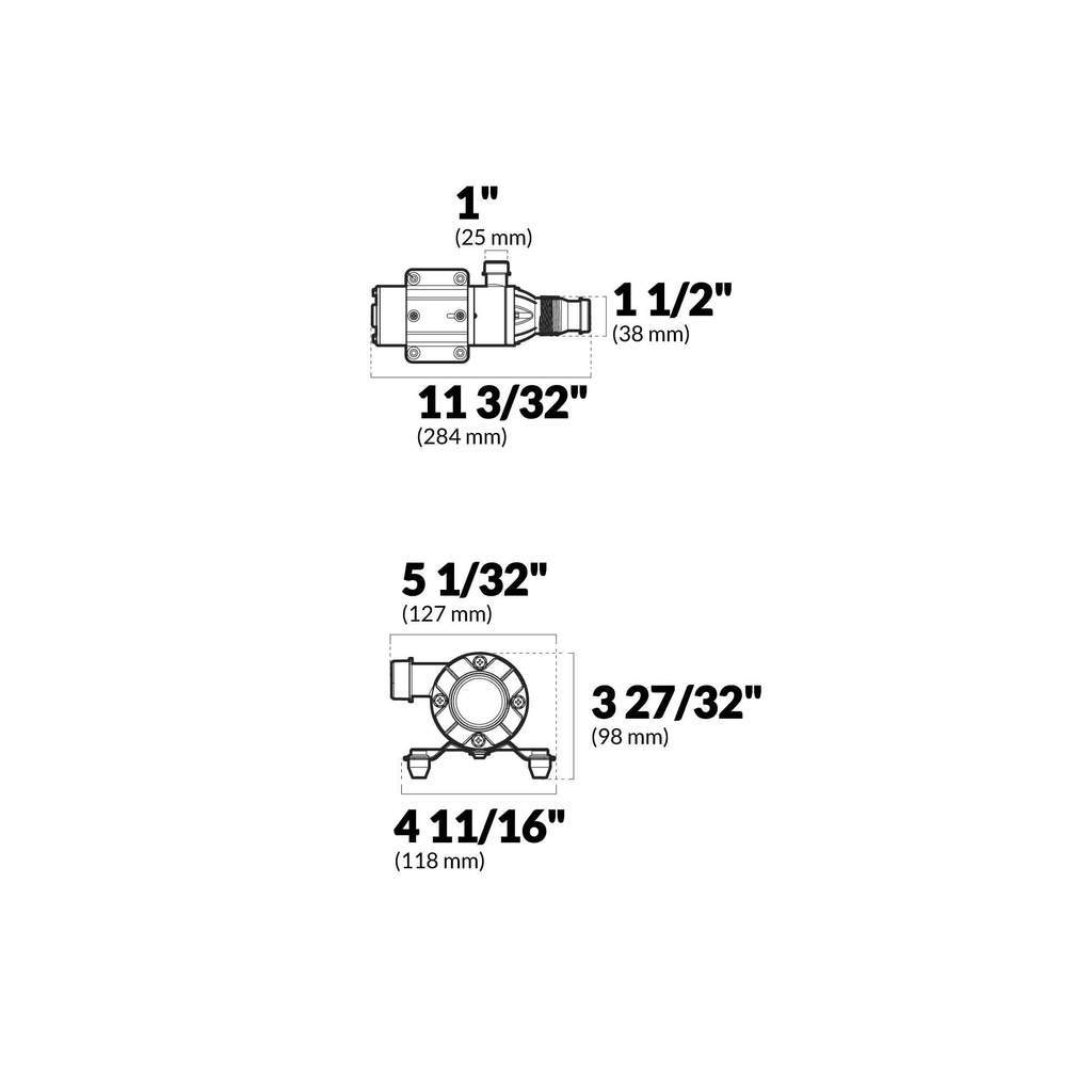 Marine Macerator Pump System, 12V-Canadian Marine &amp; Outdoor Equipment