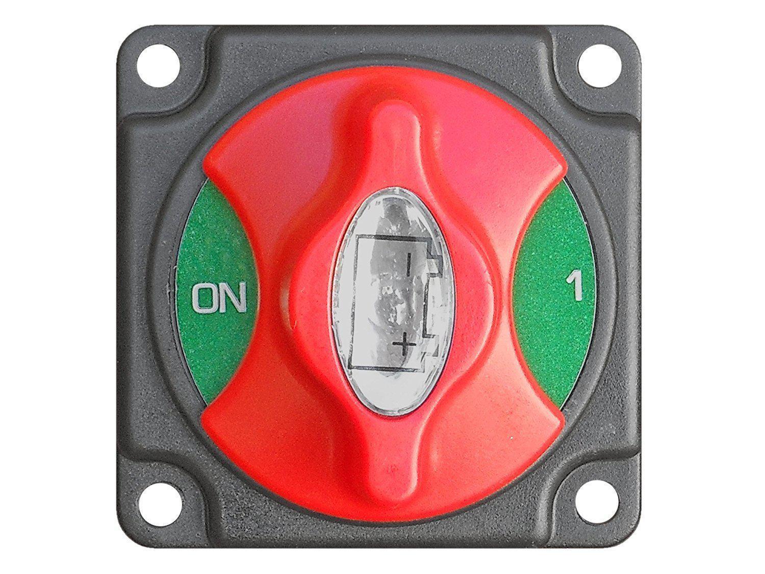 Single Circuit On-Off Battery Disconnect Switch with Knob, 250 Amp for Boat & RV-Canadian Marine &amp; Outdoor Equipment