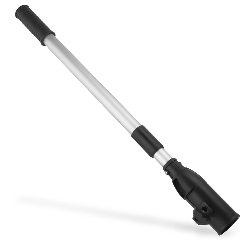 Outboard Telescoping Extension Handle, Extends from 17.5 inches (444mm) to 25 inches (635mm), Aluminum Tubing with Plastic Handle, Foam Grip-Canadian Marine &amp; Outdoor Equipment