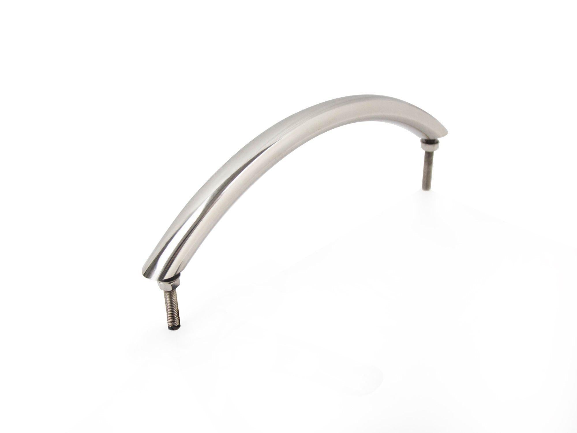 Oval Boat Handrail w/ Studs, 12"-Canadian Marine &amp; Outdoor Equipment